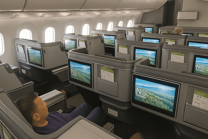 Бизнес-класс EVA Air