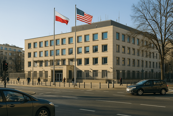 Виза в США в Польше