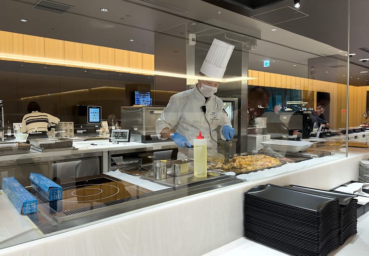 Бизнес-зал ANA в аэропорту Ханеда