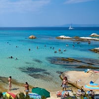 Кавуротрипес, пляж Портокали Ситония