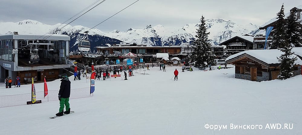 Куршевель Франция Три Долины