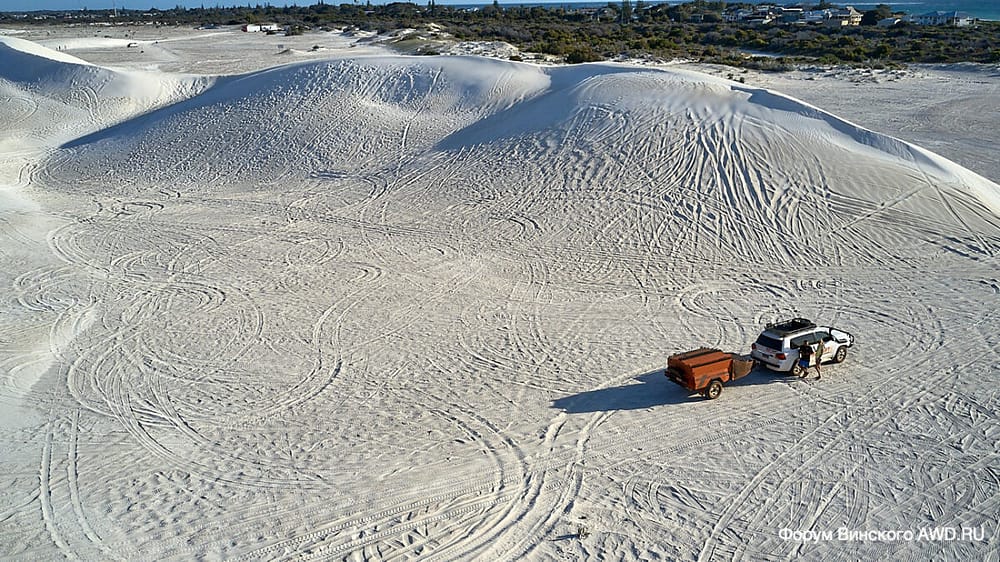 Песчаные дюны Lancelin
