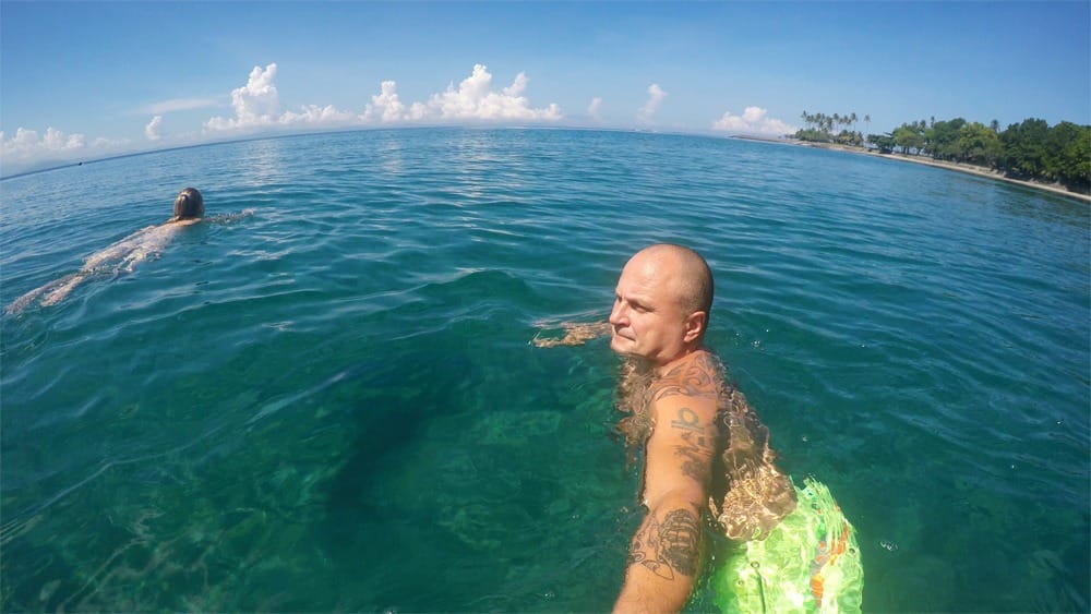 Остров Ломбок, пляж Сенгиги