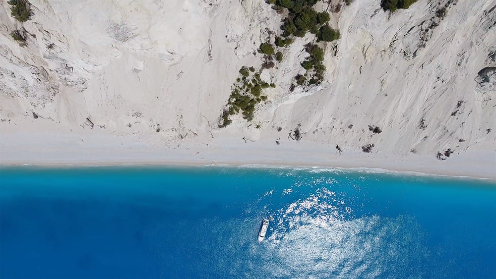 Лефкада лучший пляж Порто Кацики