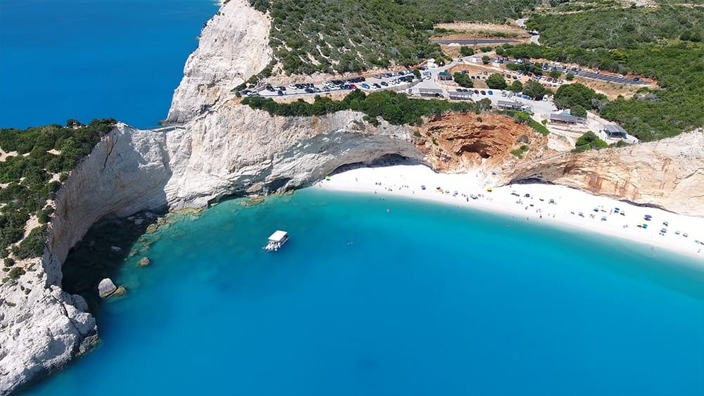 Лефкада лучшие пляжи Порто Кацики и Эгремни