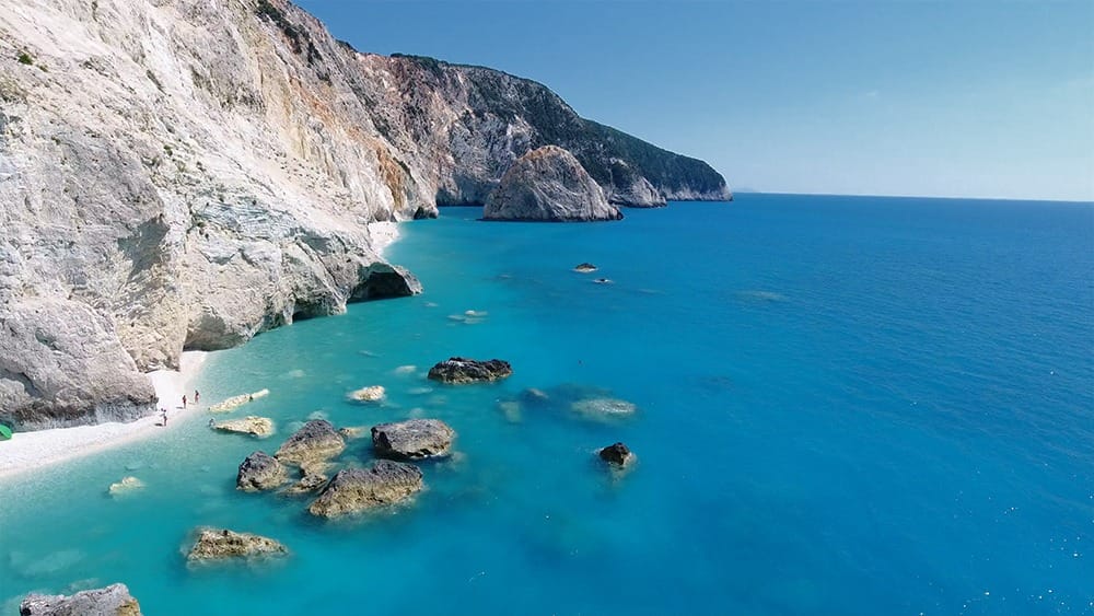 Порто Кацики лучший пляж острова Лефкас