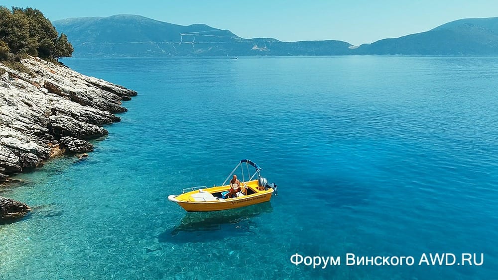 Кефалония пляж Антисамос и Айя Евфимия