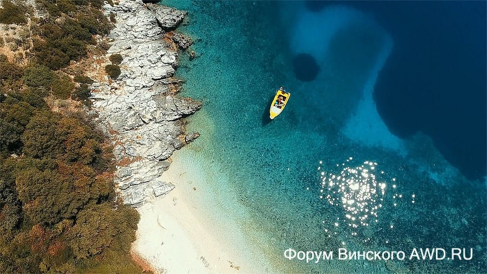 Кефалония пляж Антисамос и Айя Евфимия