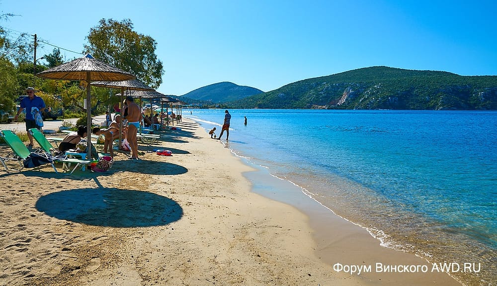 Пляж Порто Куфо Ситония отзывы