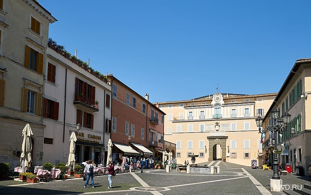 Кастель-Гандольфо рядом с Римом