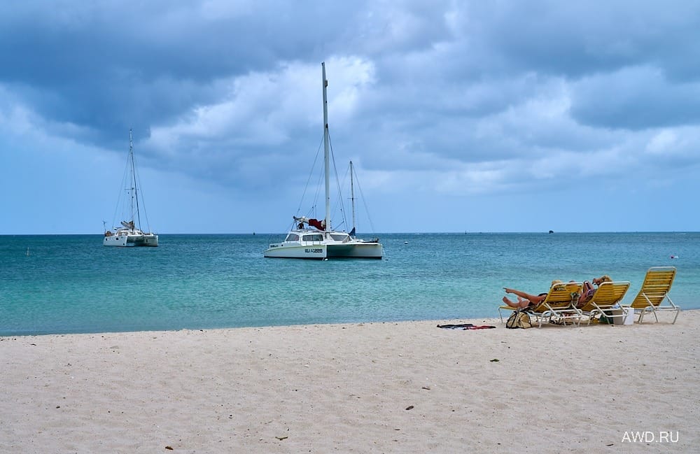 Самолетный пляж Аруба