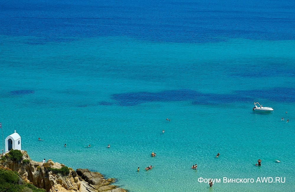 Пляж Климатария Халкидики