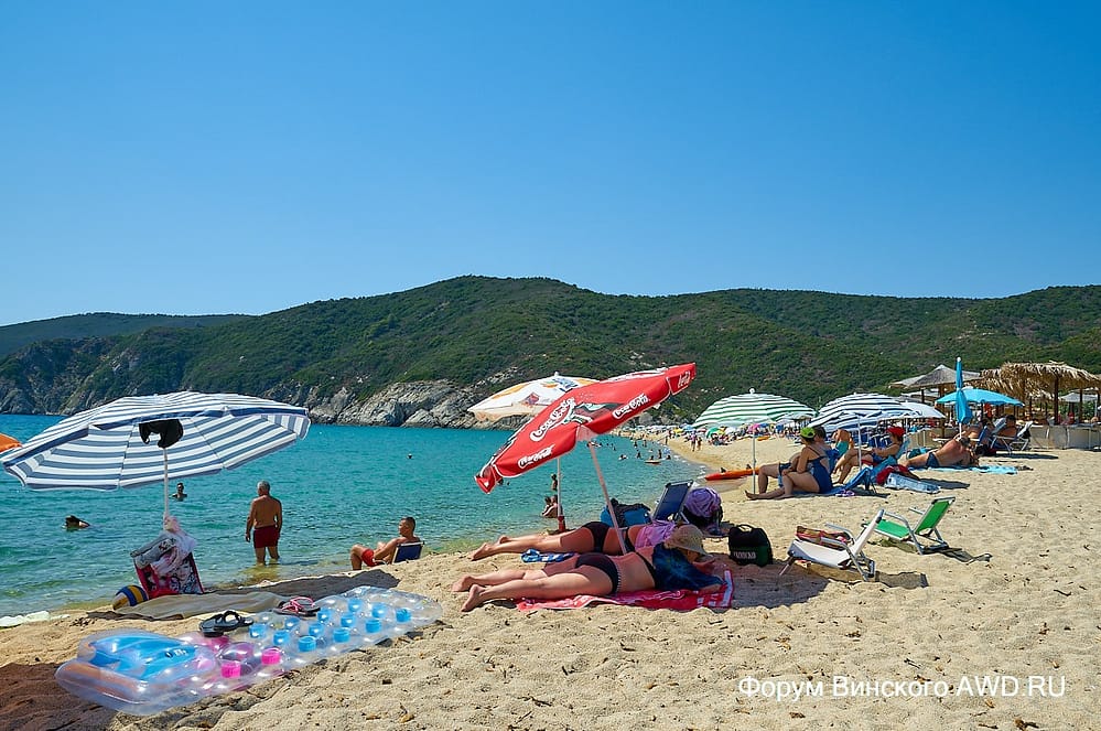 Пляж Талатта на юге Ситонии
