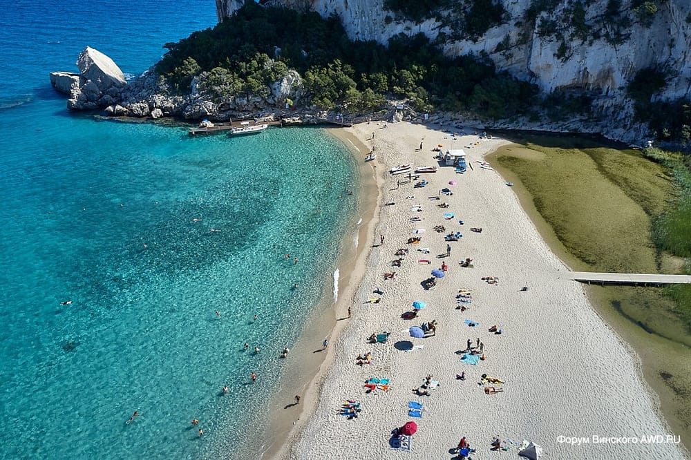 Пляж Cala Luna Орозеи Сардиния