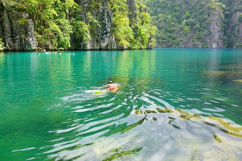Kayangan Lake Корон Филиппины