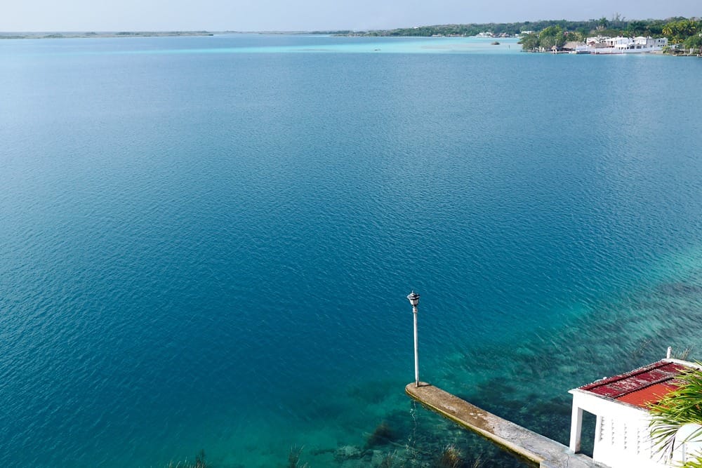 Лагуна Bacalar Мексика