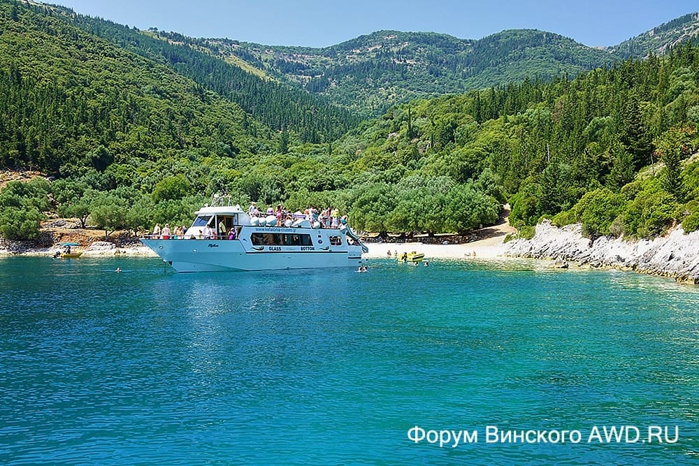 Кефалония пляж Антисамос и Айя Евфимия