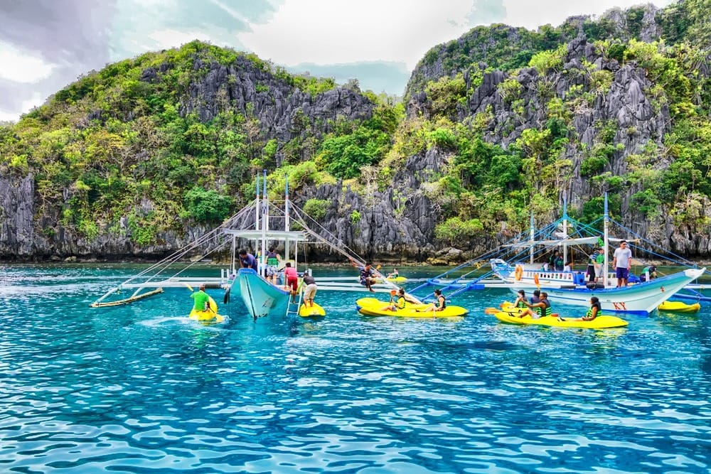 Эль Нидо туры на лодке по островам