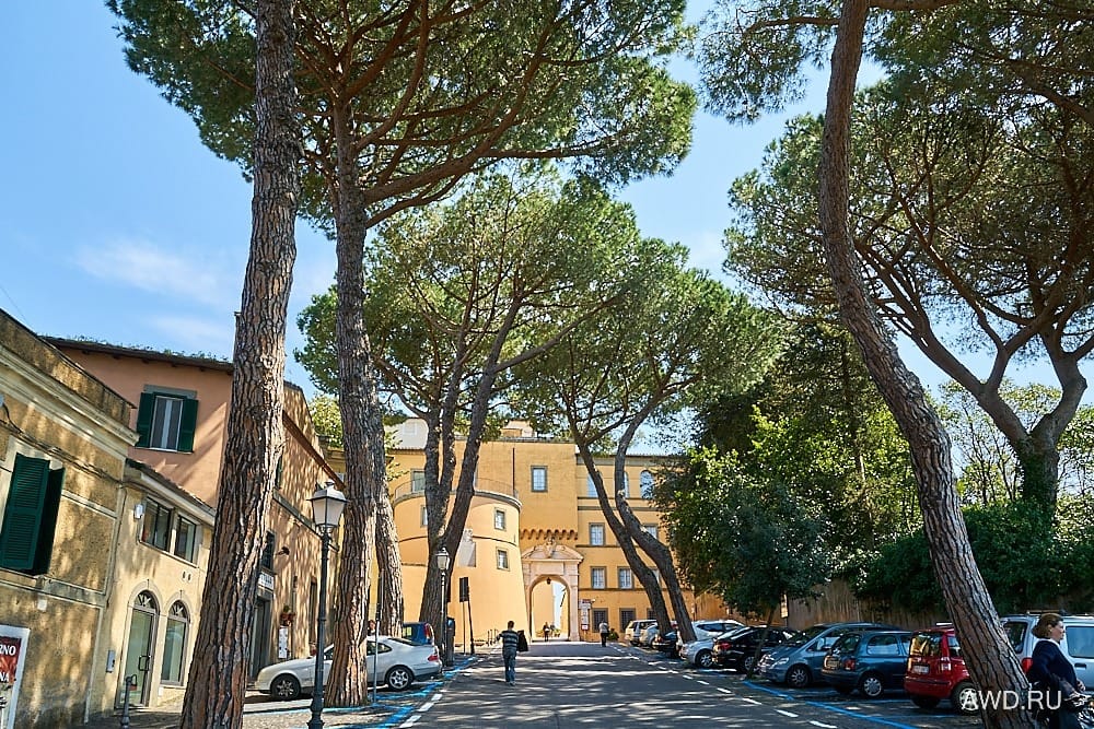 Кастель-Гандольфо рядом с Римом