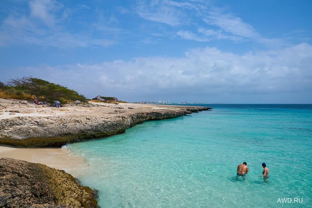Malmok beach Аруба