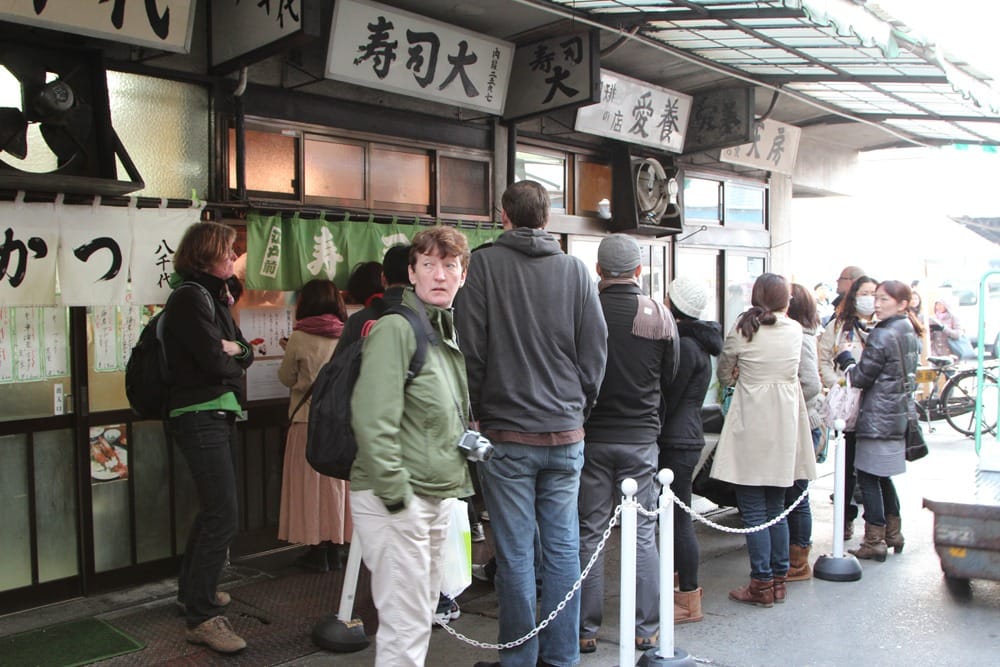 Рыбный рынок в Токио: Tsukiji (Цукидзи)