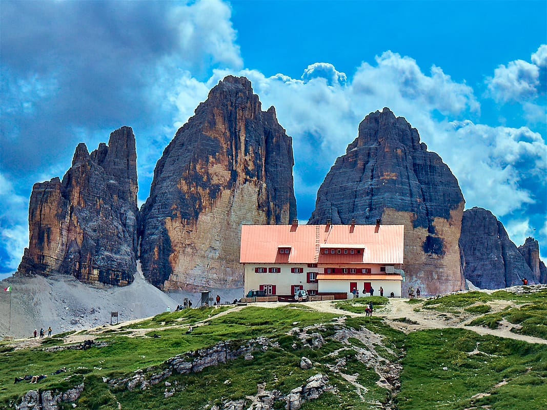 Тре Чиме (Tre Cime) в Доломитах