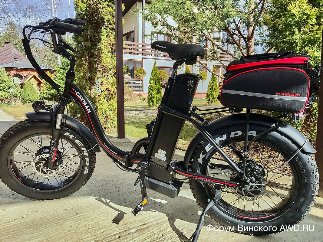 Полноприводной электро фэтбайк Cayman Dual