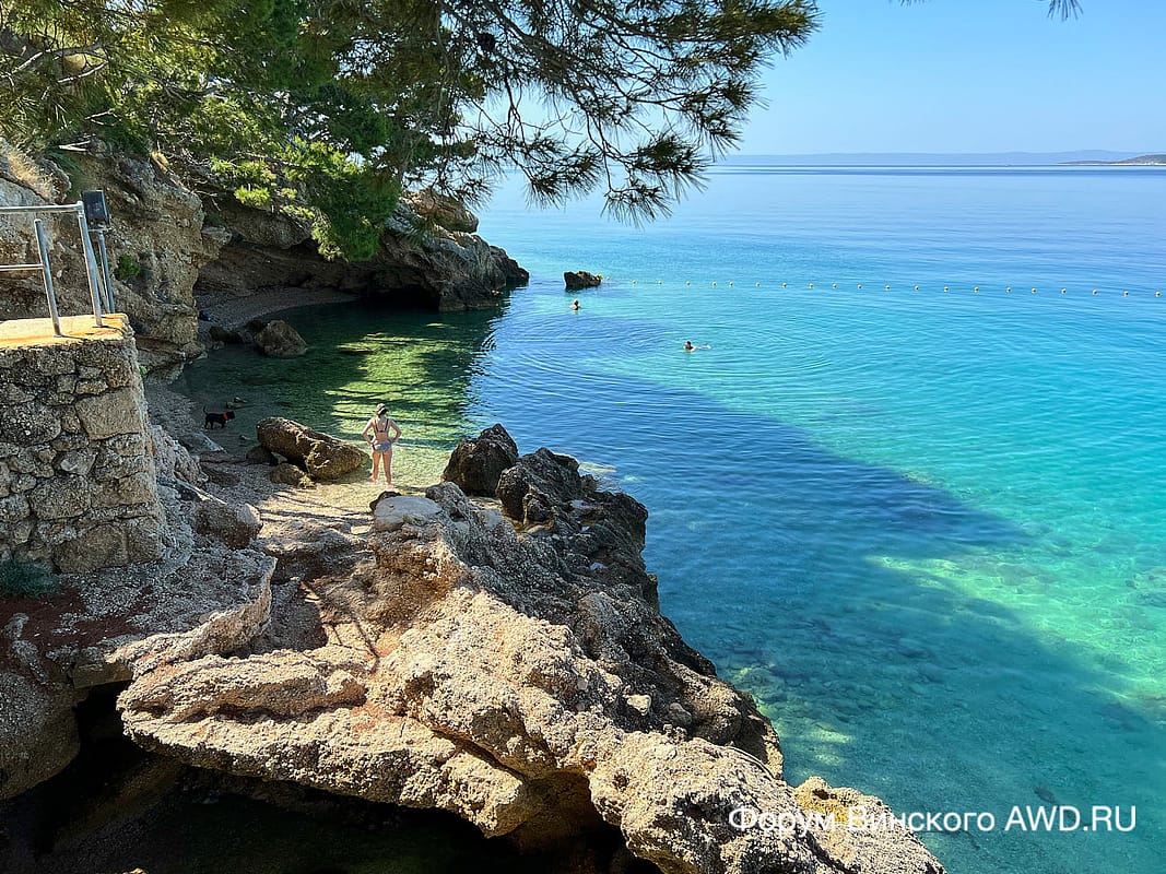 Башка Вода - Брела пляжи в Хорватии