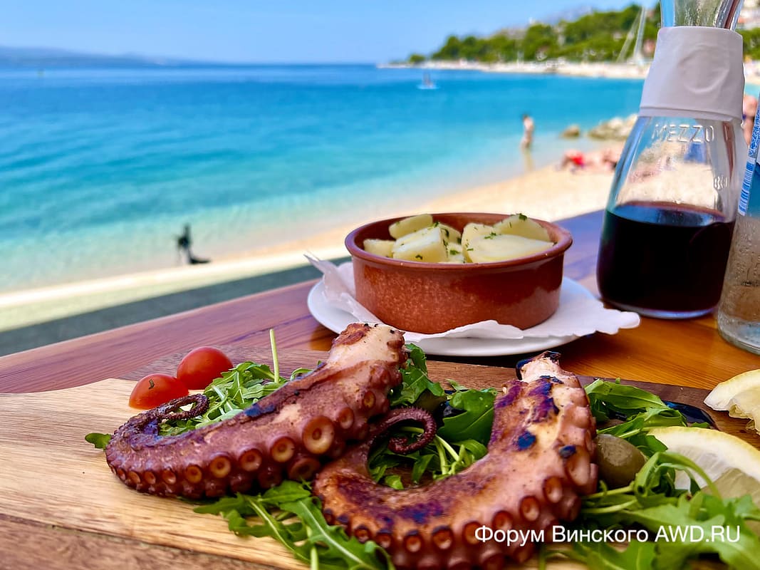 Башка Вода - Брела пляжи в Хорватии
