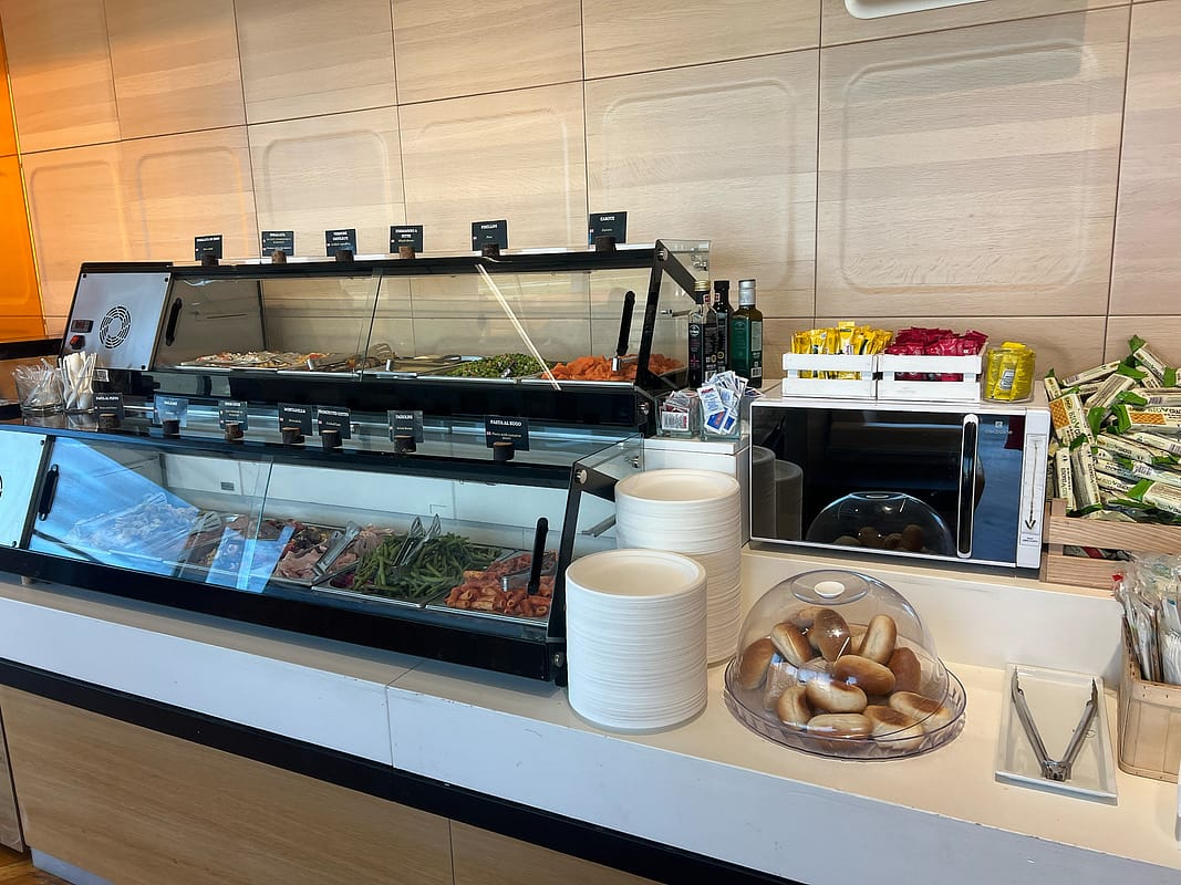 Бизнес-зал в аэропорту Турина