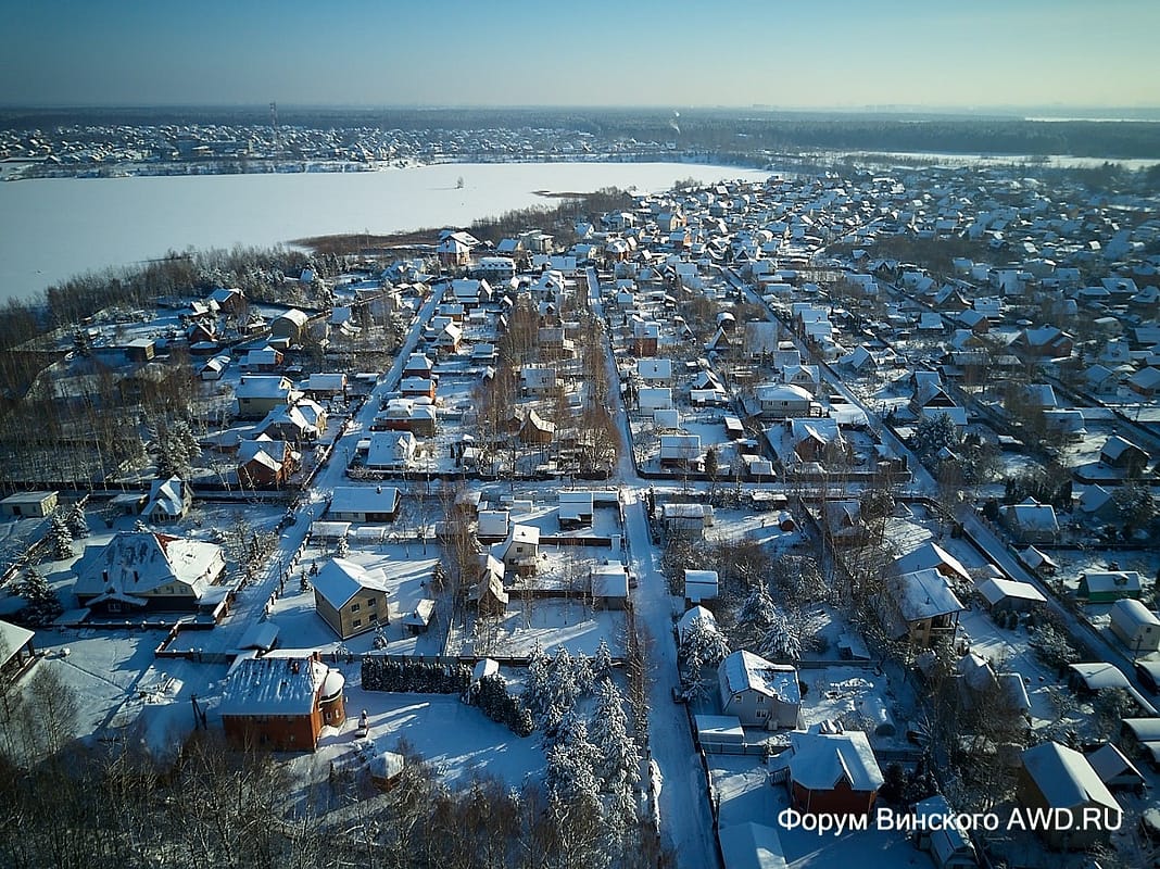 Дача зимой фото