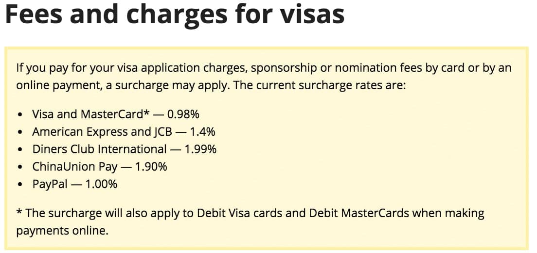 Получение австралийской визы