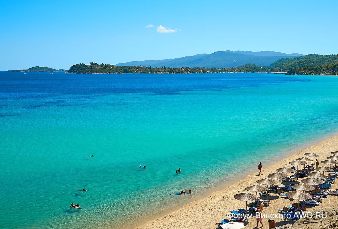 Пляжи в Греции и Италии