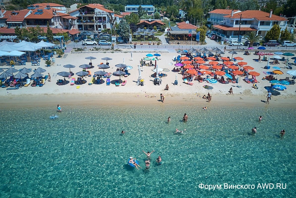 Пляж Каламитси Халкидики