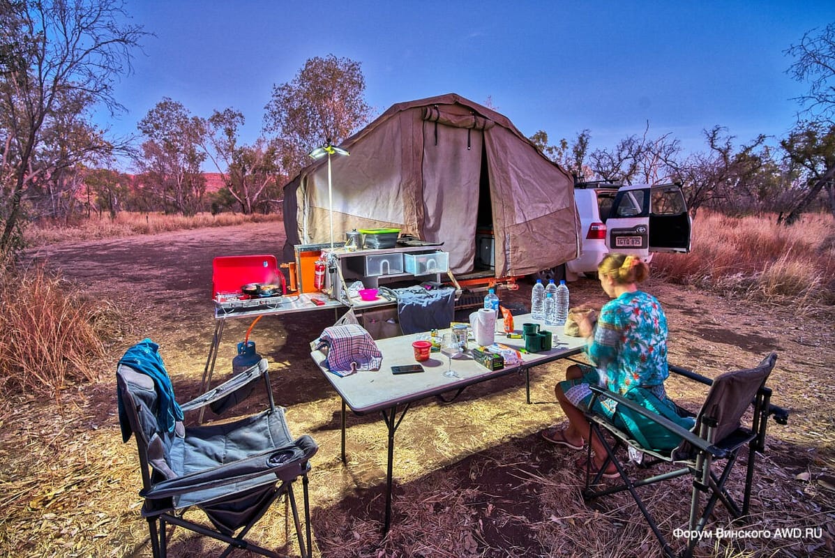 Кемпинг в национальном парке Пурнулулу Австралия