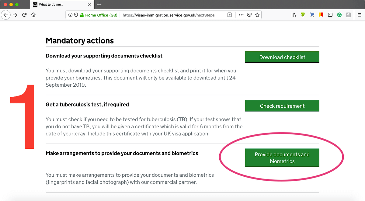 Как записаться в Визовый центр Великобритании