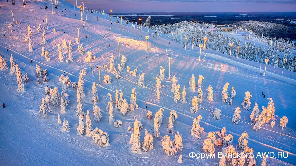 Горнолыжный отдых в Рука Финляндия