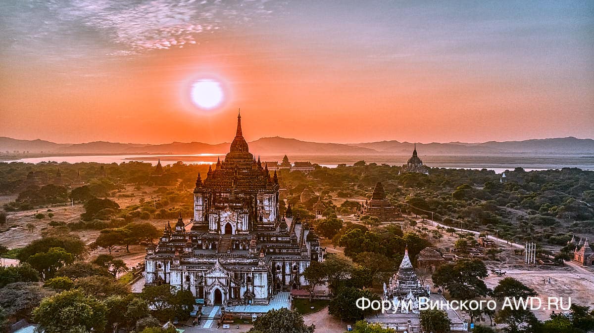 Баган закаты