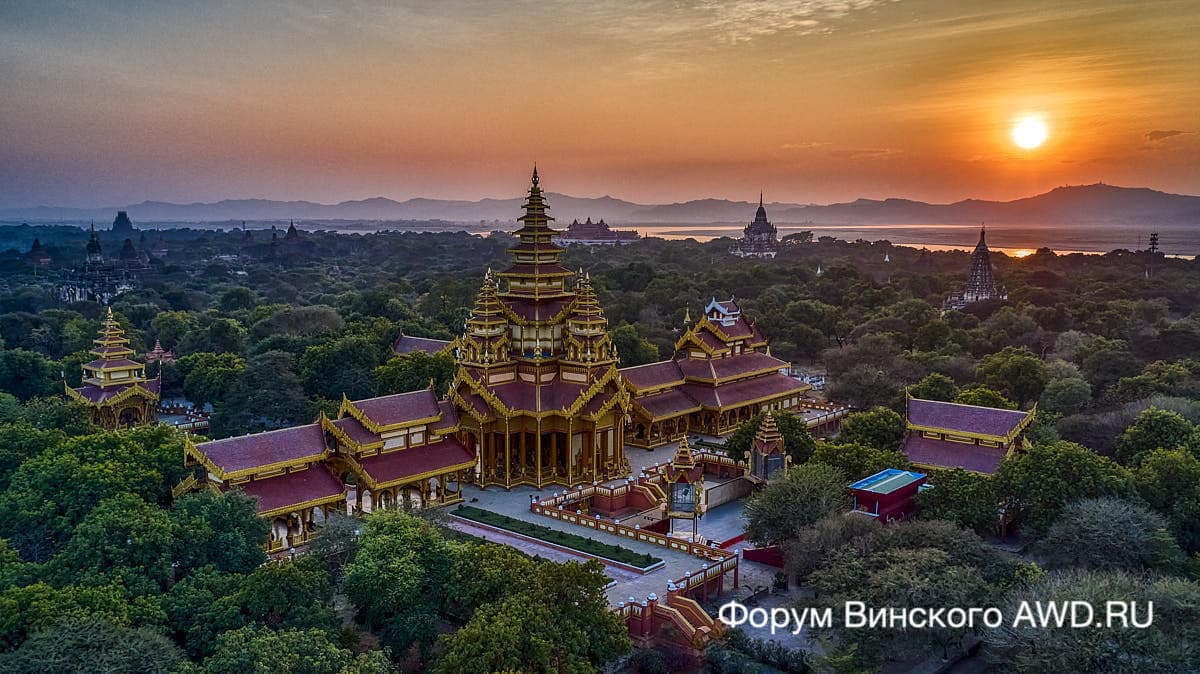 Баган закаты