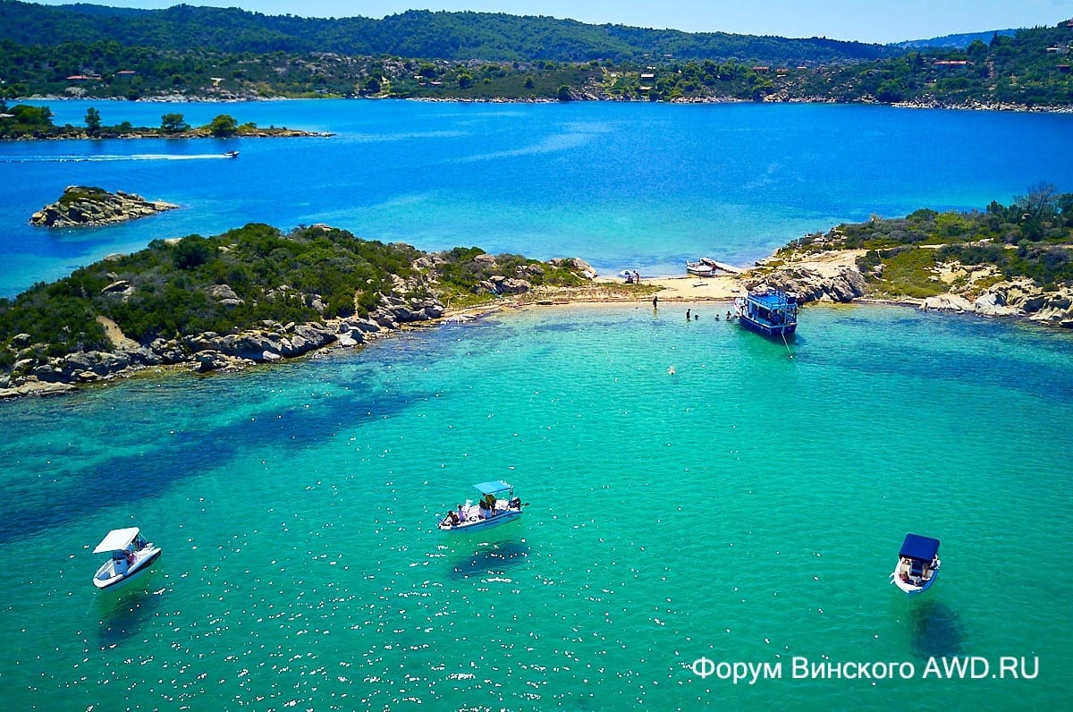 Аренда моторной лодки в Греции