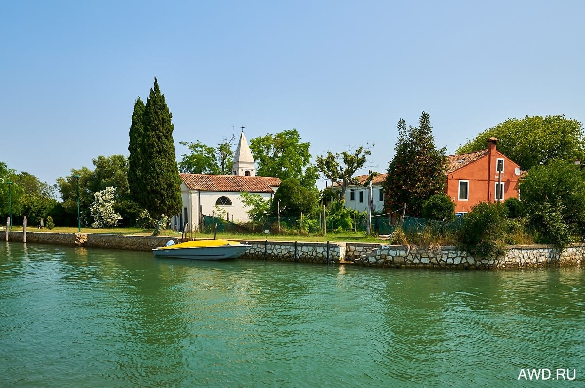 Марины и стоянки в лагуне Венеции