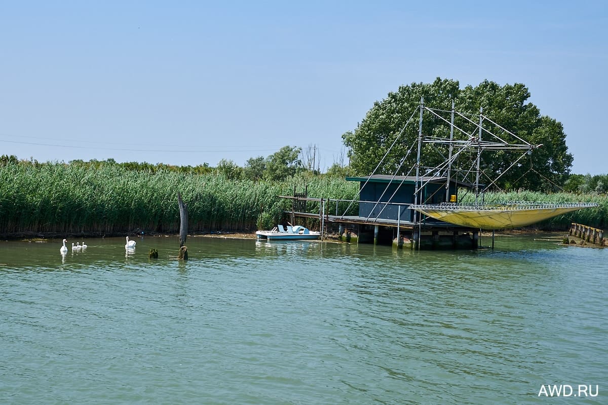 Марины и стоянки в лагуне Венеции