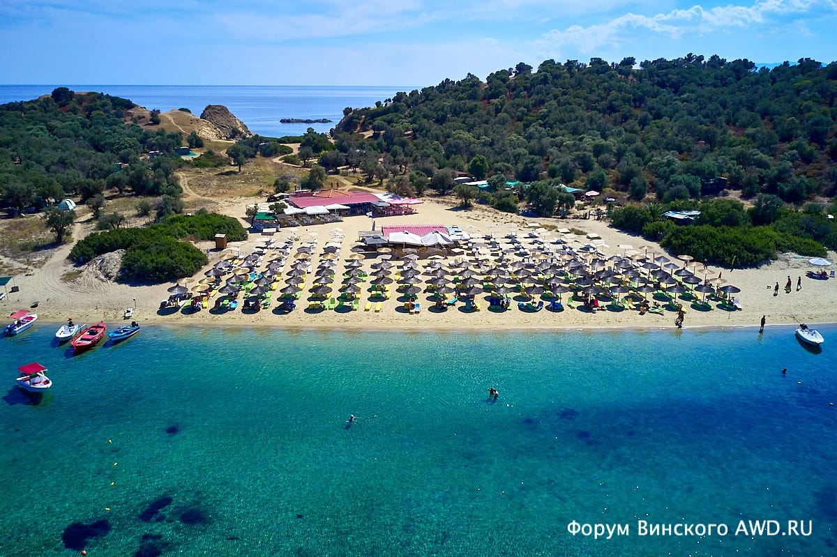 Амульяни Халкидики пляжи