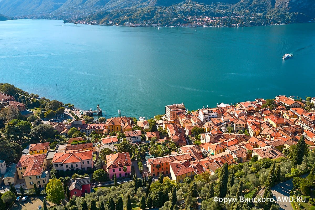 Прогулка по озеру Комо на катере