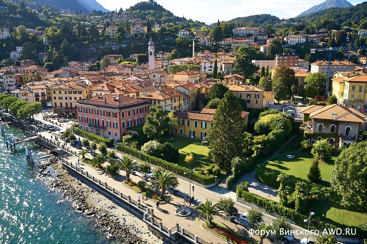 Прогулка по озеру Комо на катере