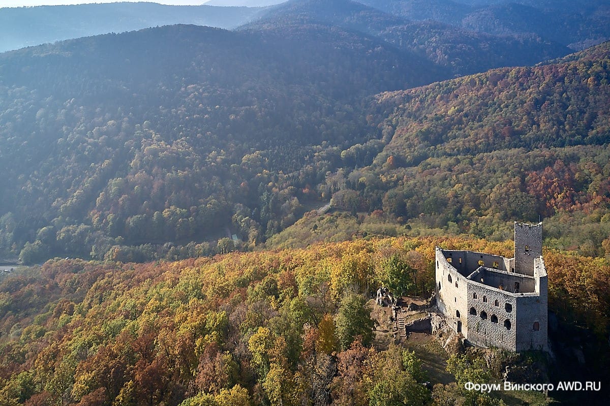 Замок Кенигсбург Эльзас