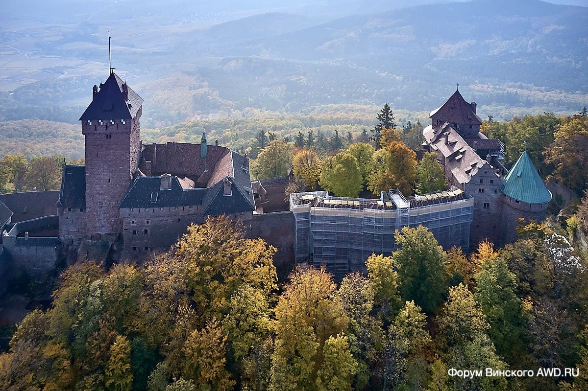Замок Кенигсбург Эльзас