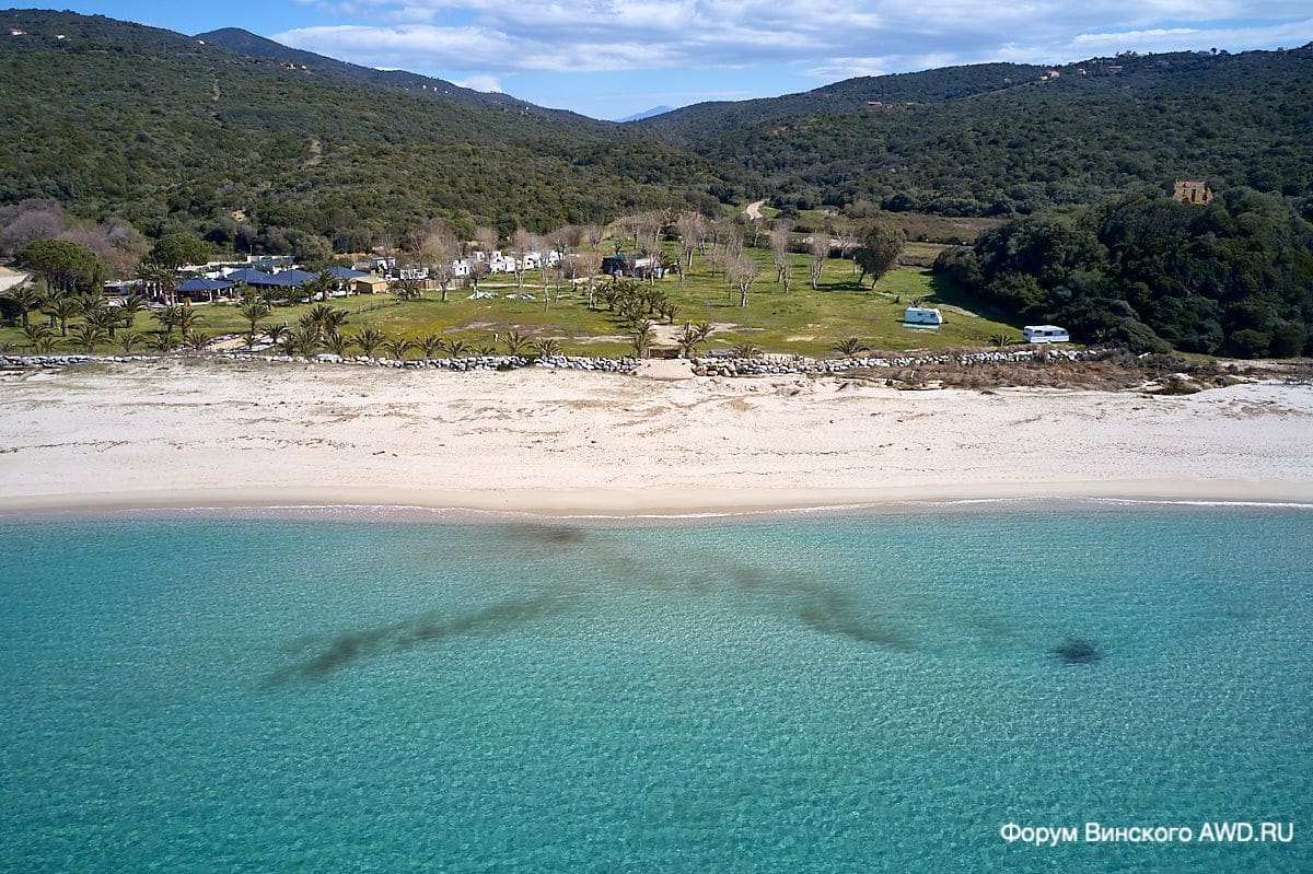 Plage de Cupabia Корсика