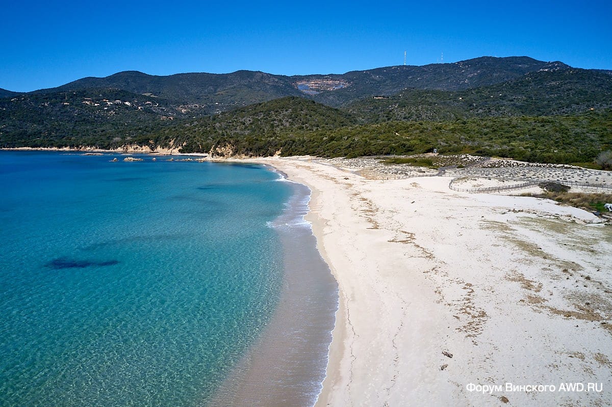 Plage de Cupabia Корсика