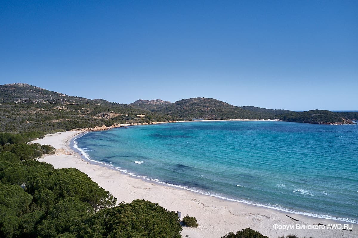Пляж Родинара Корсика Франция